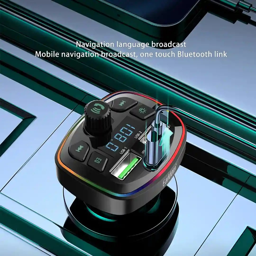 Et-M71 Fm Transmitter Bluetooth Car Kit